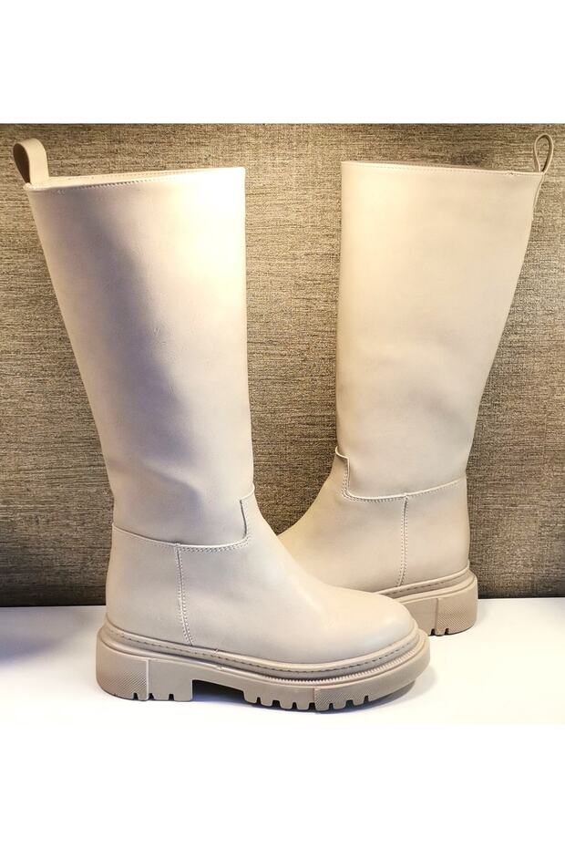 904 Çekme Çizme Bej - 3