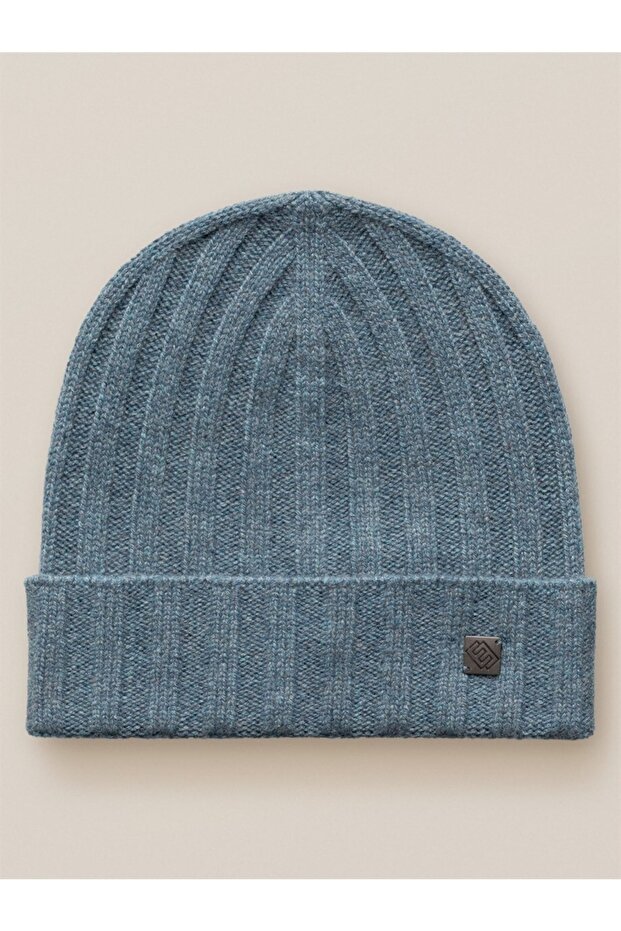 Mavi Kaşmir Bere - 1