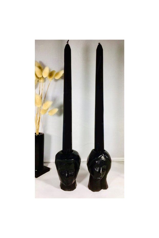 Couple 2'li Şamdan Mumluk