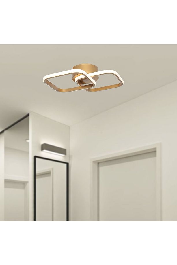 Tt405-2-esk Eskitme Boyalı 2 Li Kare ( Gün Işığı ) Led Avize - 2