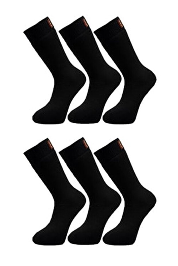 6 Pieces Thermal Personality Thick Seamless Soldier Socks