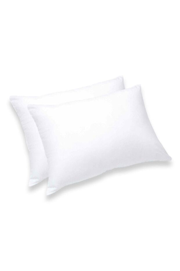 800 Gr White Silicone Pillow - Set of 2 50x70