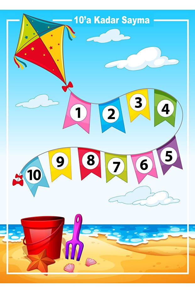 Numbers Board for Schools (25x35 Cm)
