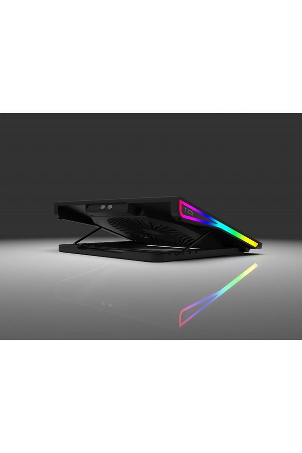 Inc-608gms Arrax Series Big Fan, Rgb Frame, Lcd Panel, 7 Rgb Mode, 5 Steps 13 ”-18” Gaming - 2