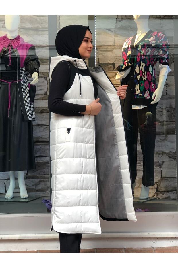 Kapüşonlu Şişme Yelek A22-50004 - 3