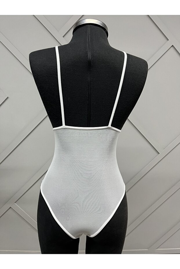 Fantezi Tül Bodysuit - 3