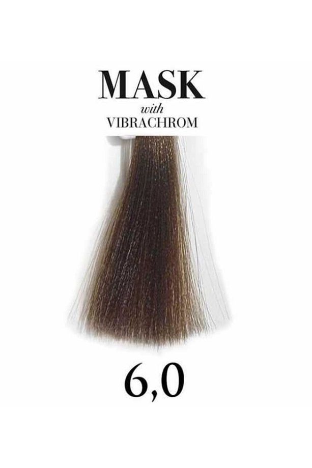 Mask Vibrachrom 6,0 Koyu Kumral Saç Boyası 100ml - 1