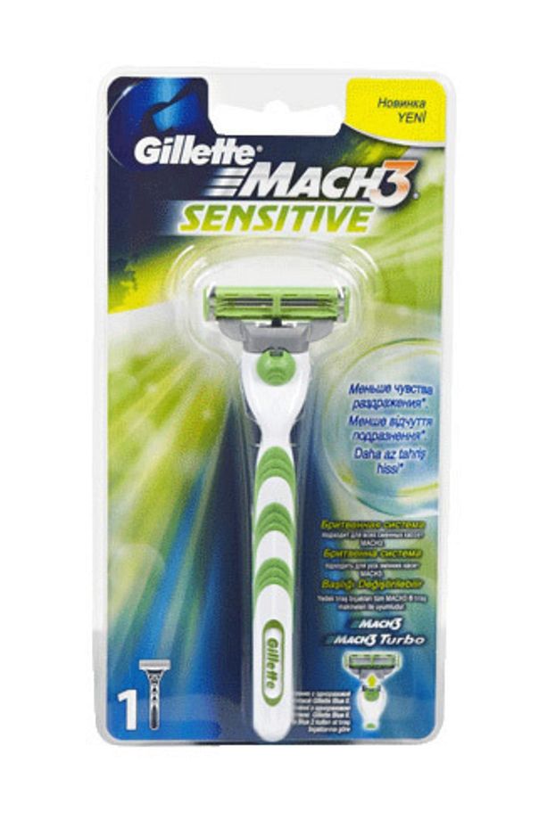 Tıraş Makinesi Mach-3 Sensitive 1 Başlık - 1