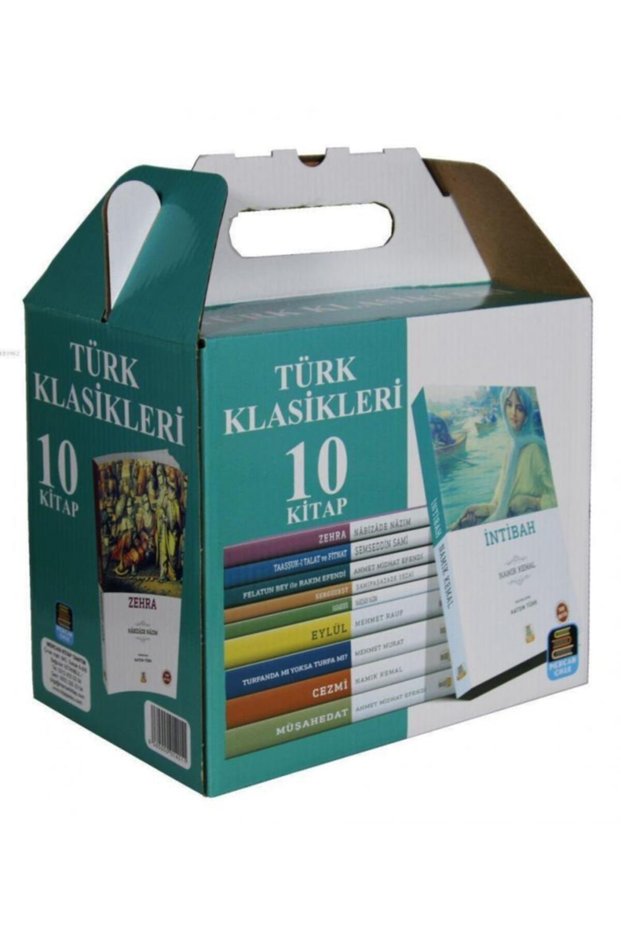 Mercan Türk Klasikleri Seti (10 KİTAP) (SADELEŞTİRİLMİŞ, INCELEME, TAM METİN)