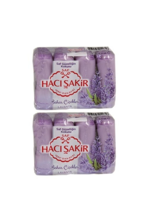 2 Lavender Beauty Soaps 4 X 70 gr