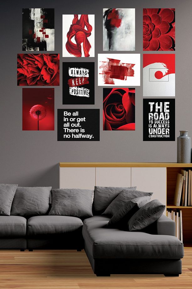 Modern Style 12 Parçalı Mdf Tablo Mck018 - 1