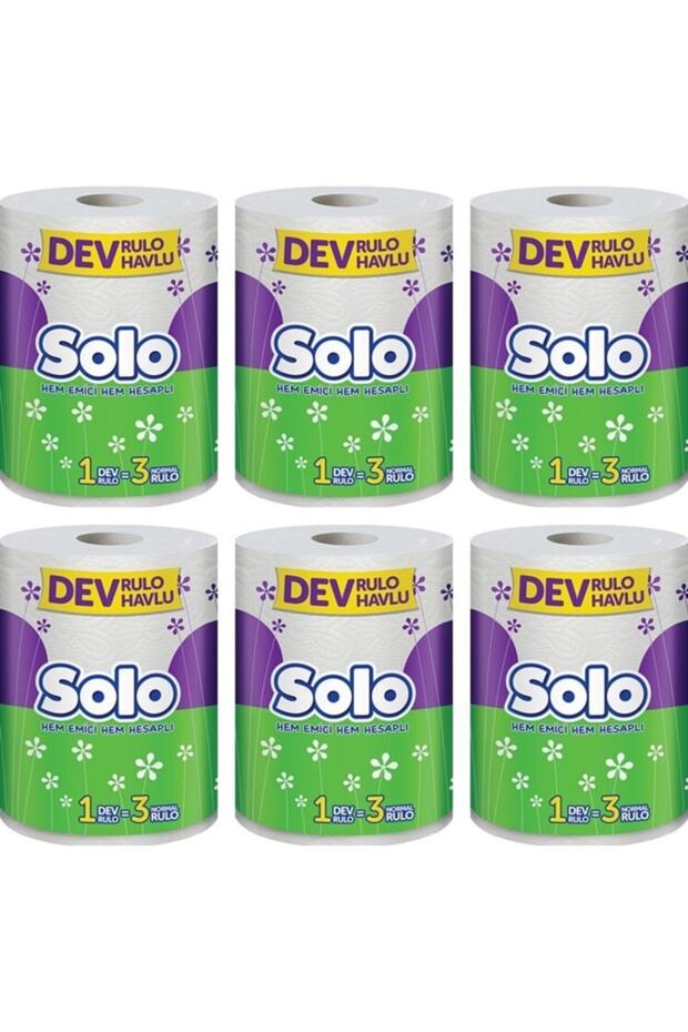 Dev Rulo Kağıt Havlu 6 Paket - 1
