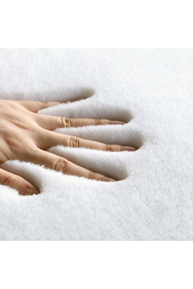 Rex Tavşanı Postu Beyaz - 5