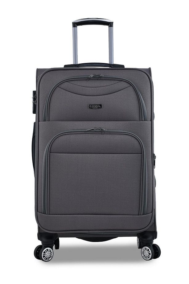 Gri Unisex 3'Lü Valiz Seti Fsl010 4 Tekerlekli - 3