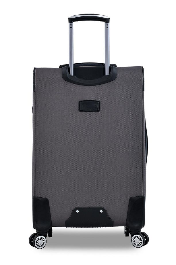 Gri Unisex 3'Lü Valiz Seti Fsl010 4 Tekerlekli - 5