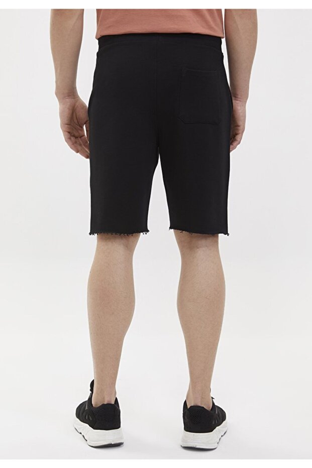 Erkek Siyah Essentıals Şort - 4
