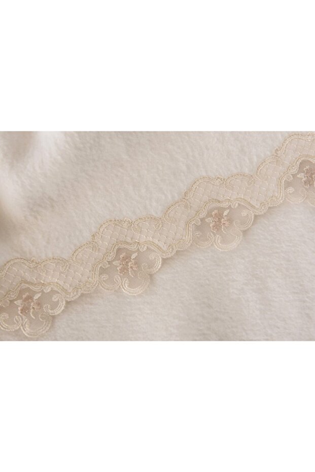 Dantelli Battaniye Çift Kişilik Açelya - 2