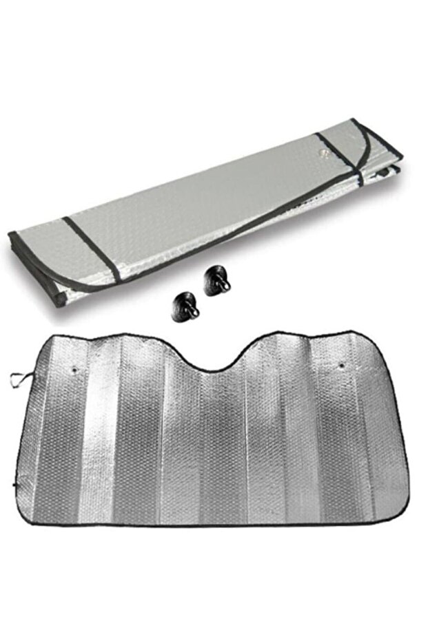 Full Covering Foldable Windshield Auto Sunshade - 1