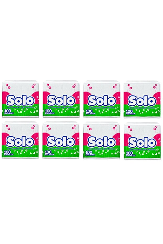 100'lü Kağıt Peçete 8 Adet - 1