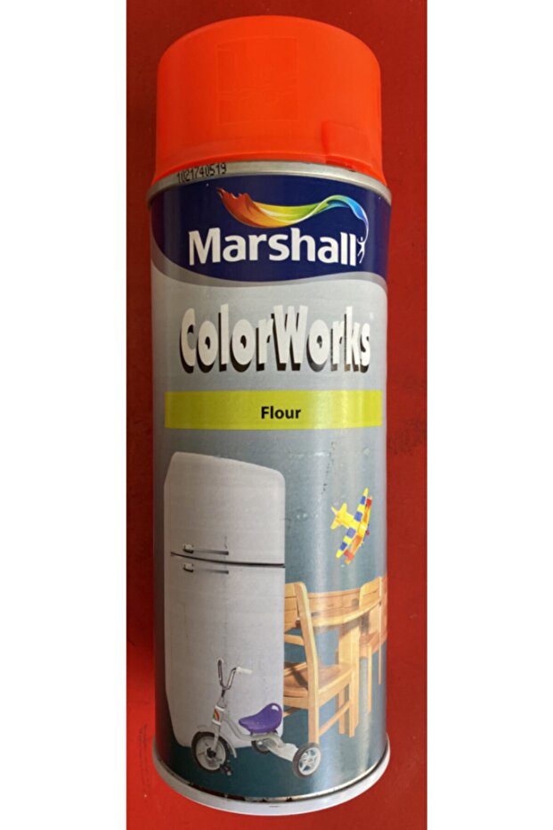 Fosforlu Turuncu Sprey Boya 400 Ml - 1