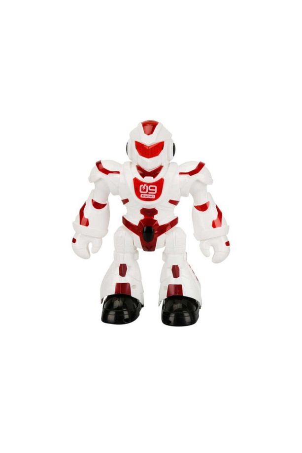 Uzaktan Kumandalı Müzikli ve Işıklı Programlanabilir Robot - Kırmızı - 4