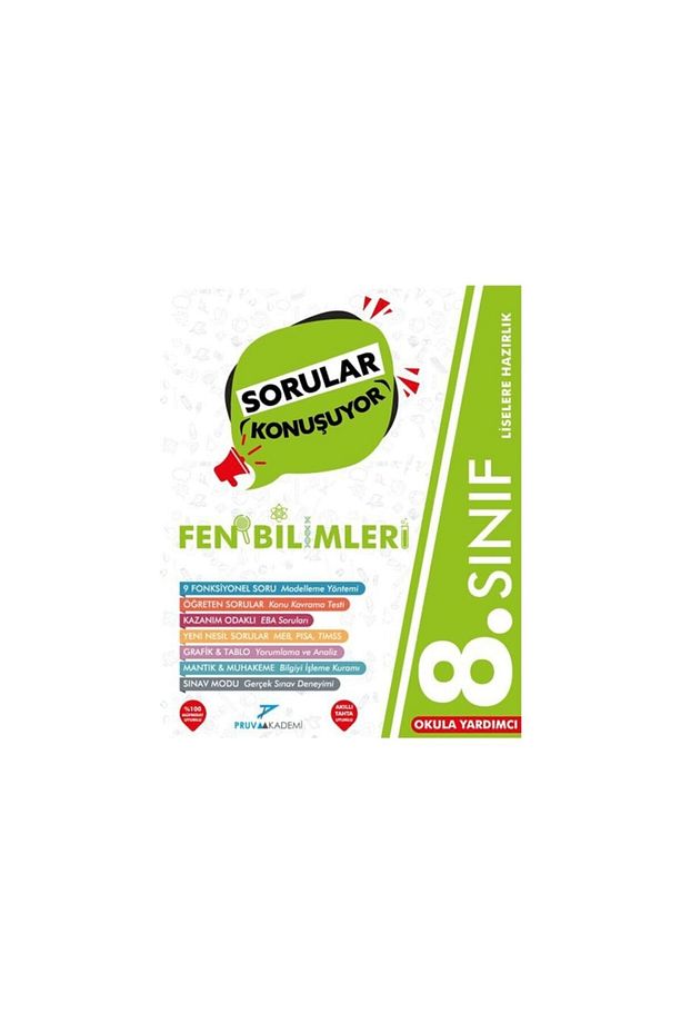 8. Sınıf Fen Bilimleri Sorular Konuşuyor Soru Bankası - 1