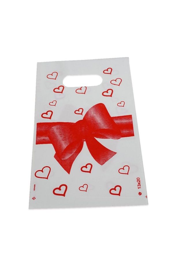 Hediyelik Eşya Poşeti El Geçmeli 13x20 cm 100 Adet - 4