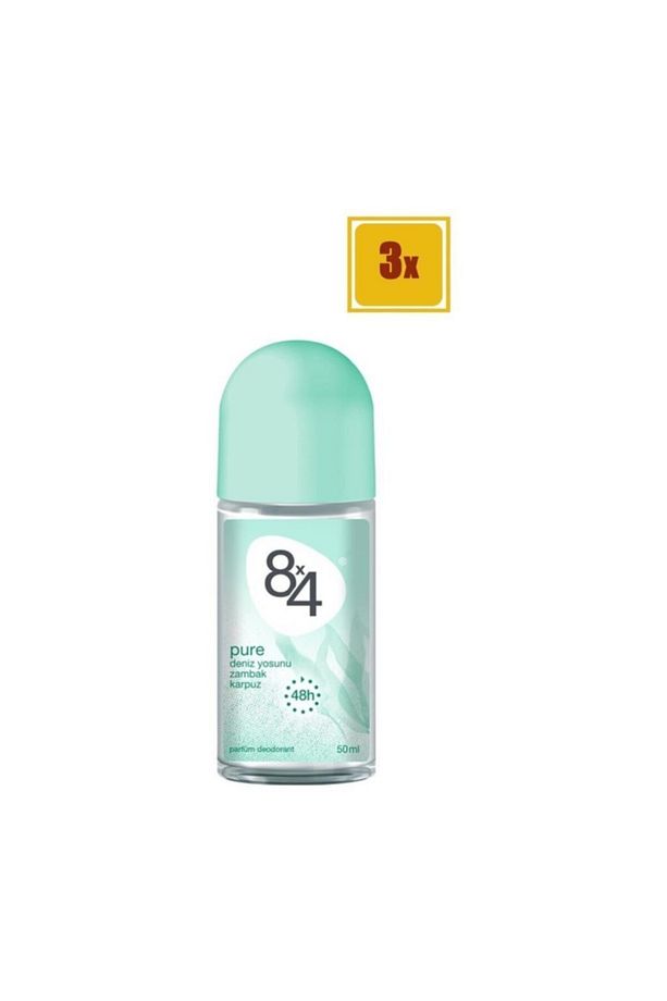 50 ml Pure Kadın Roll On 3'lü Set - 1
