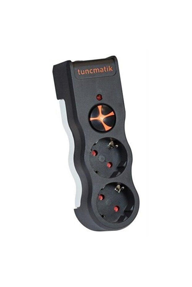 Energy Current Protection Socket Powersurge 2-Piece Black 525 Joule Tsk-5081