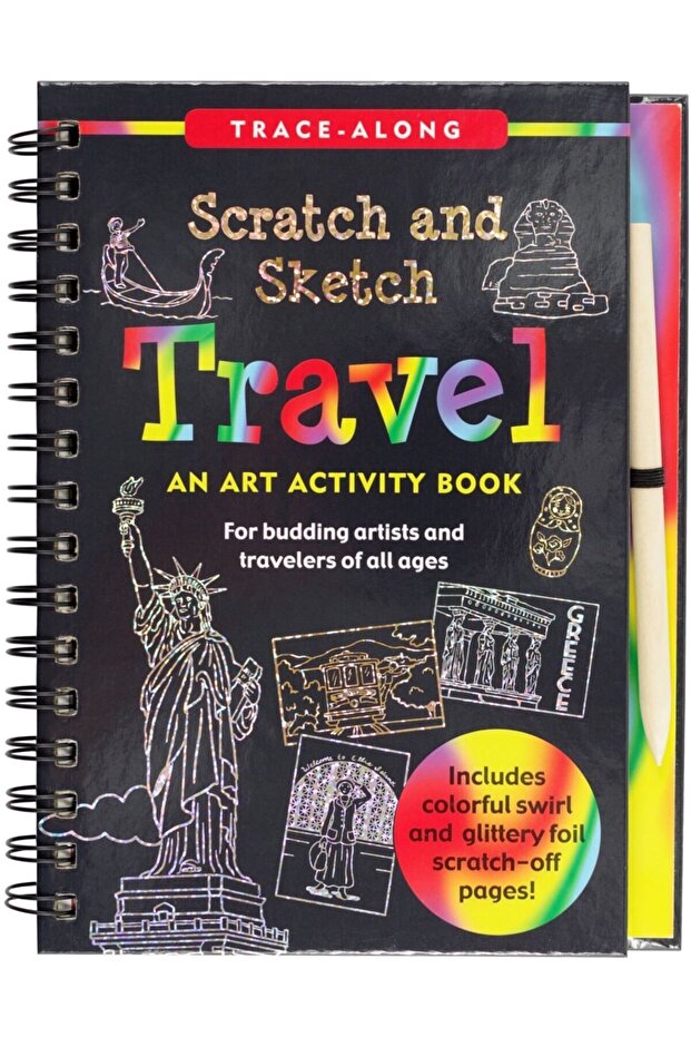 Scratch & Sketch Travel''Travel'' Excavate & Learn Activity Book