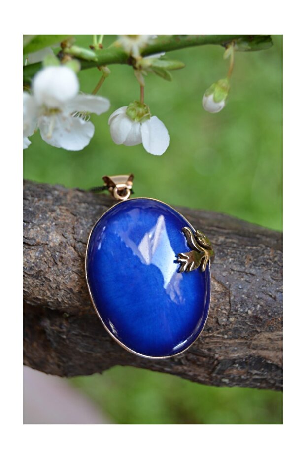 El Yapımı Çini Kolye - 2