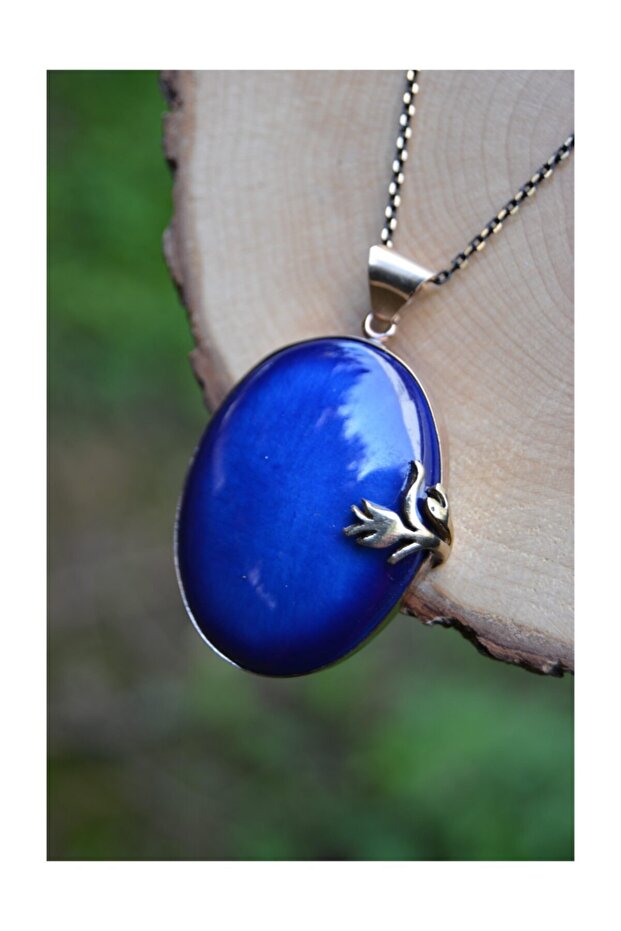 El Yapımı Çini Kolye - 4