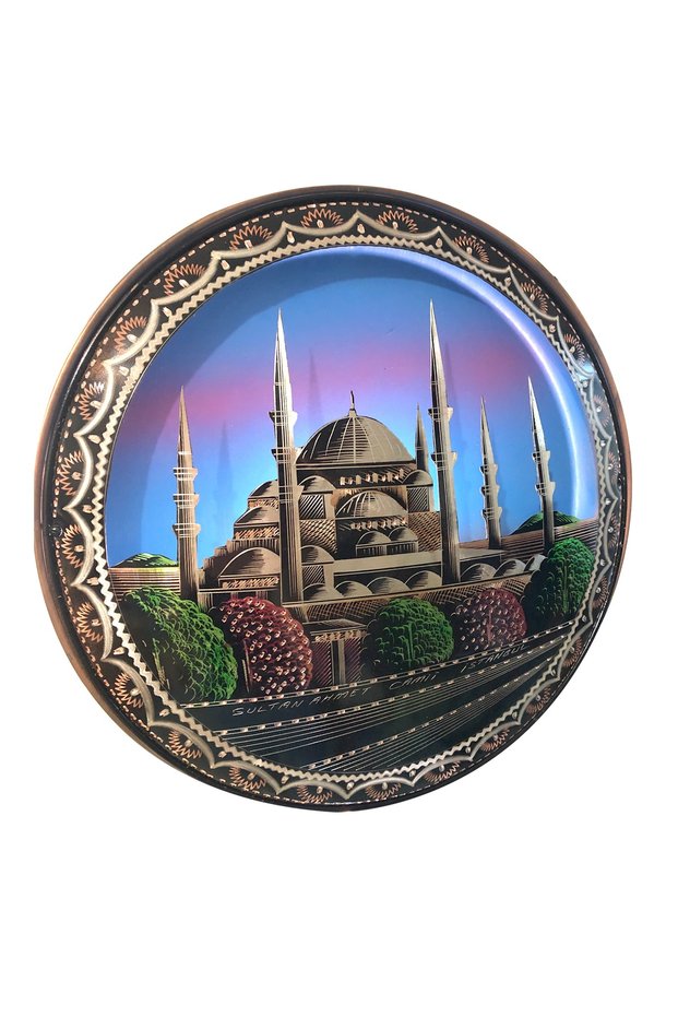 Sultan Ahmet Mosque Copper Night Lamp