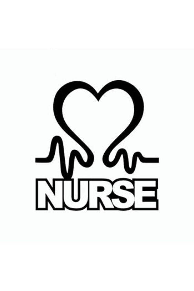 ملصق ممرضة للسيارة - 1