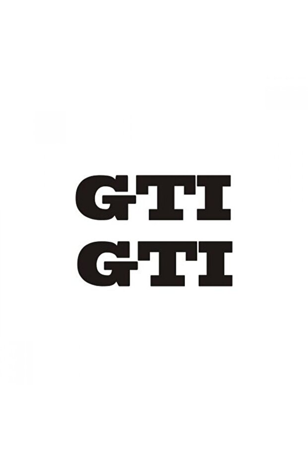 ملصق لاصق تلقائي من Gti Volkswagen