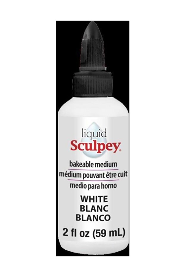 Polimer Kil Sıvı 59ml. White Liquid Sculpey 59ml. - 1