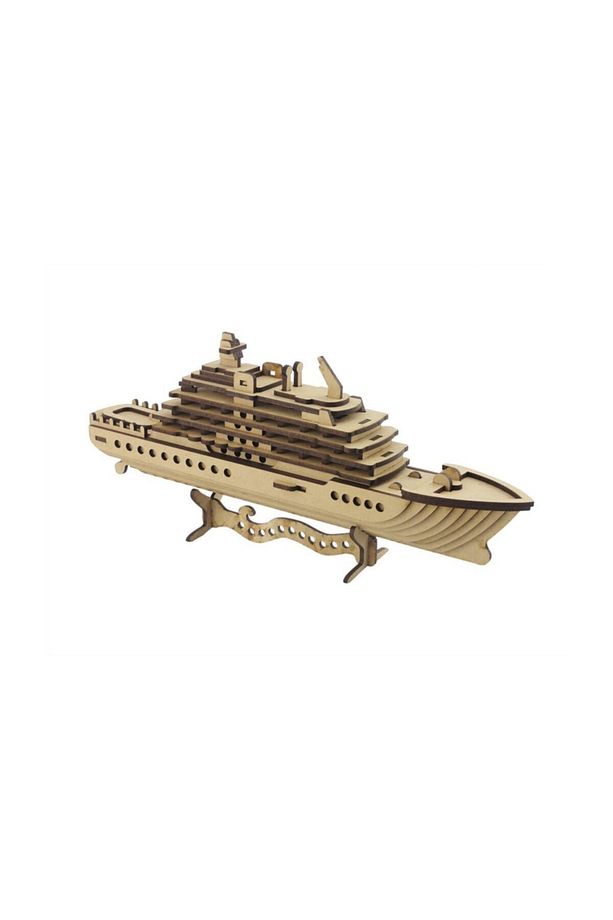 3d Sergi 3d Ahşap Puzzle Cruise Gemi Maketi 71 Parça - 3