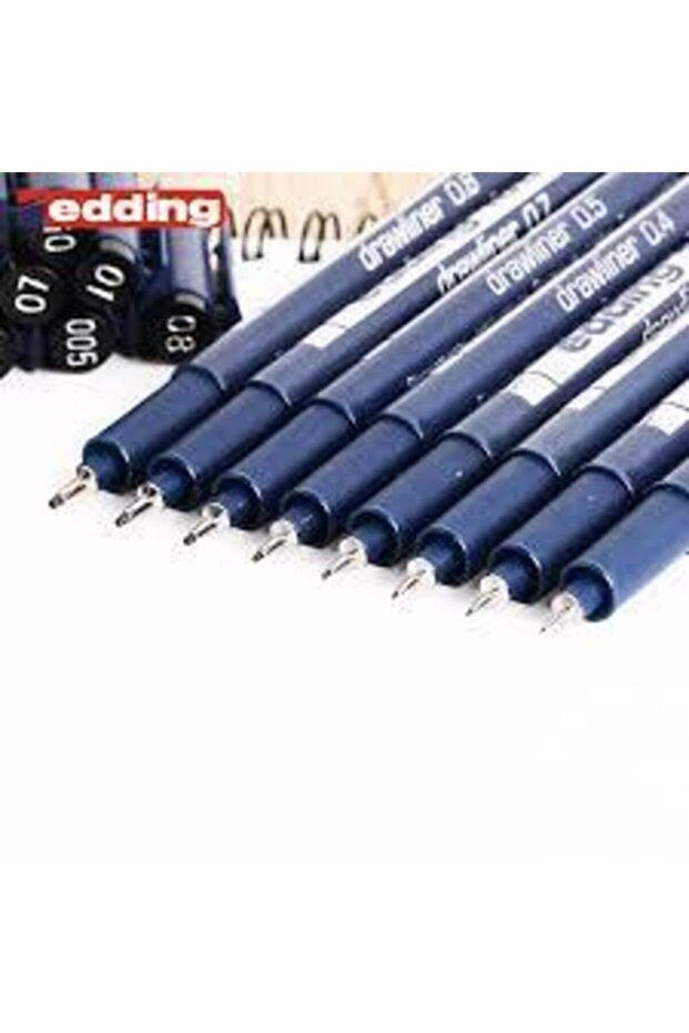 1880 Drawliner Technical Drawing Pen Full Set 8 different nibs - 3