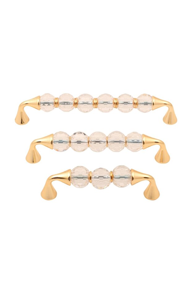 İris Kristal Kulp Altın 128mm (2 Adet) - 1