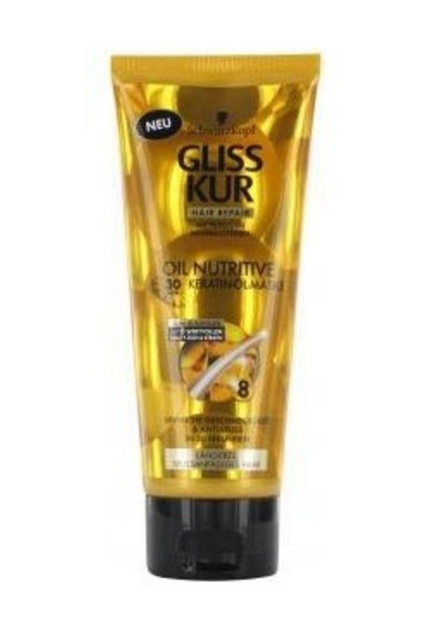 Kur Saç Bakım Maskesi Tüp Keratin Oil Nutritive 200 ml - 1