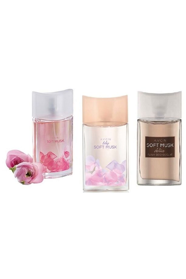 Soft Musk Edt 50 Ml Parfüm Lily Soft Musk Edt 50 Ml Soft Musk Delice Parfüm Edt 50 Ml.üçlüset - 1