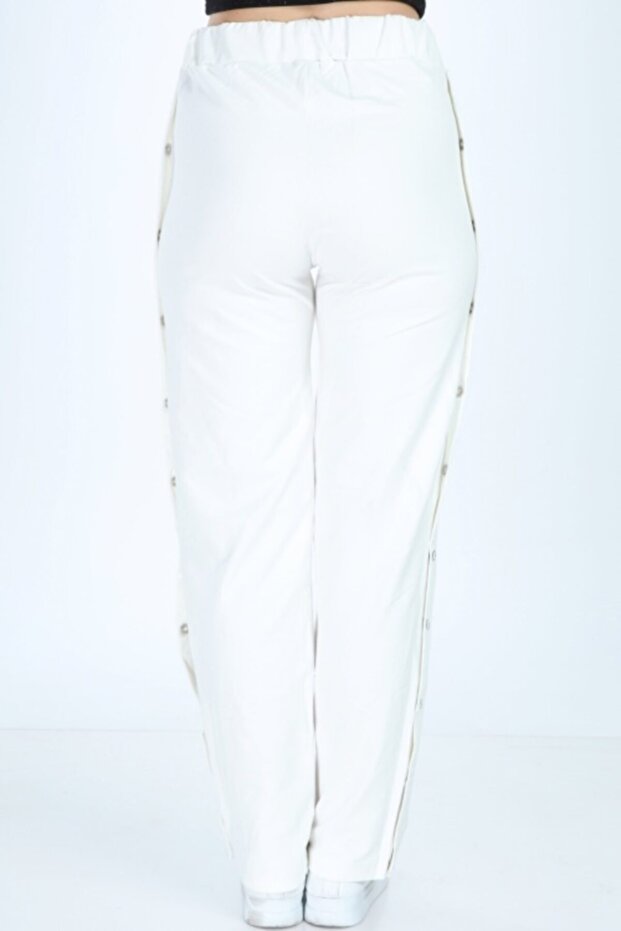 Yan Çıtçıt Beyaz Alt - 9