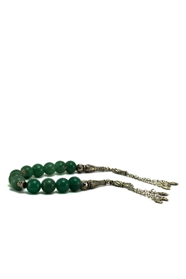 Green Agate Zaza Rosary (Agate)
