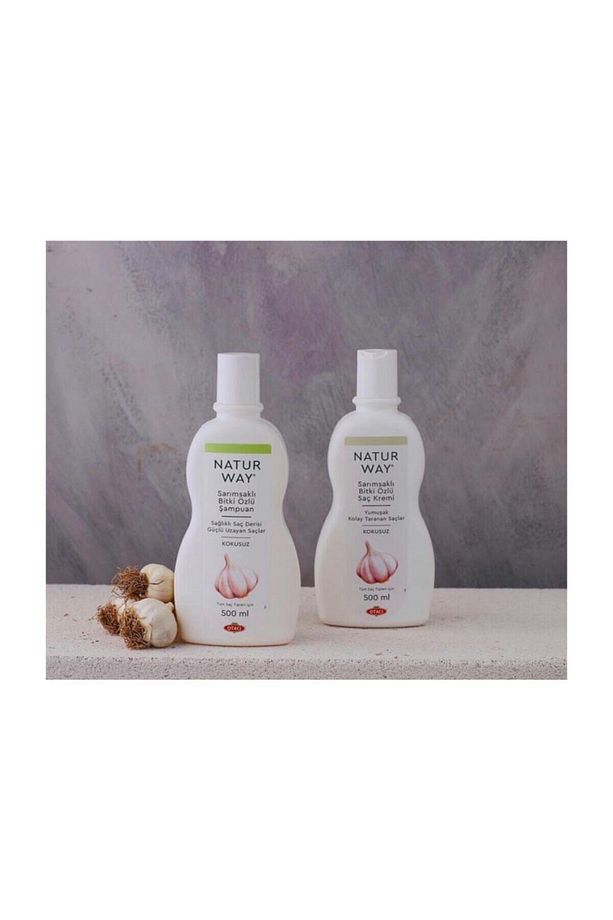 Naturway Sarımsaklı Şampuan 2'li Set X 500 Ml - 3