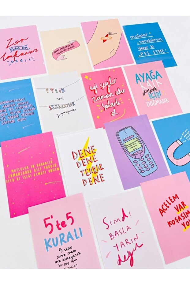 15 Adet Duvar Kağıdı Seti L - 2