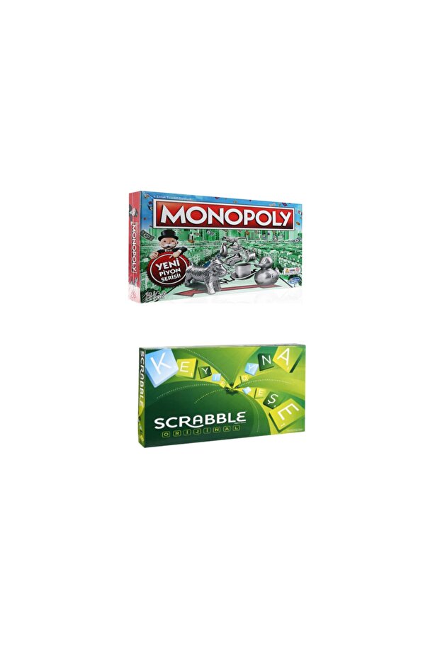 Monopoly Ve Scrabble Türkçe 2'si Bir Arada - 1