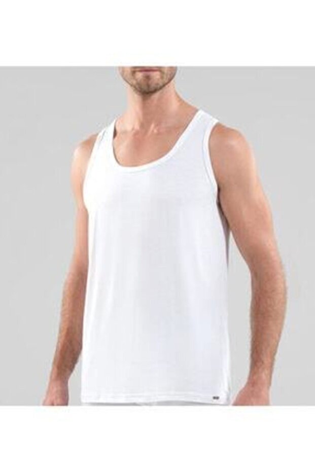 قميص داخلي رجالي فضي 9305 - أبيض - 1