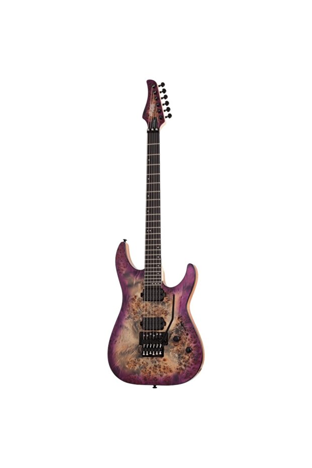 Mor Aurora Burst C-6 Pro Fr Elektro Gitar - 1
