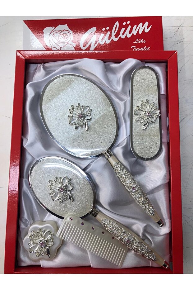Lüks Ayna Tarak Seti, 5'li - 1