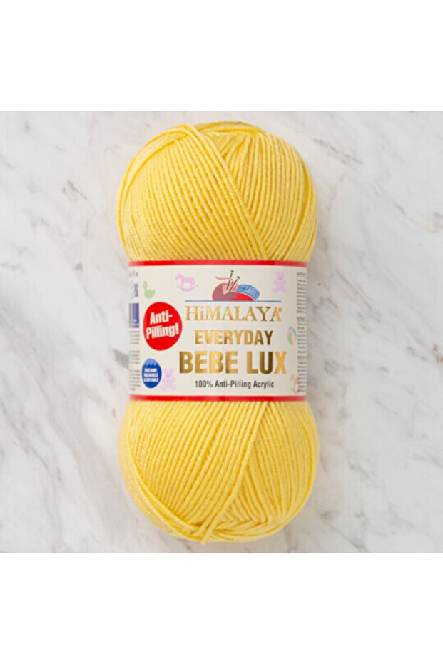 Yellow Everyday Bebe Lux Antipilling Knitting Rope 70403